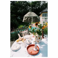 Clearance Anna + Nina Assiette Palm Tree | Blanc