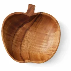 Online HKliving Assiette Pomme en acacia Naturel