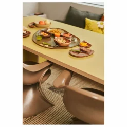 Online HKliving Assiette Pomme en acacia Naturel