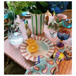 Assiette rayée - 27cm | Art De La Table