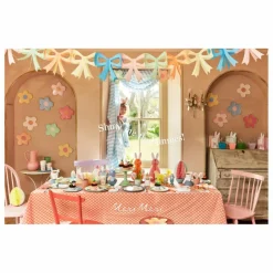 Meri Meri Assiettes à dîner icône de Pâques - Set de 8 ||Enfant Décoration De Fête