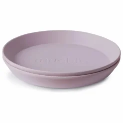 Mushie Assiettes - Set de 2 | Lilas|Enfant Vaisselle Enfant