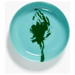 Clearance Serax Assiettes creuse Feast, Ottolenghi - Set de 2 | Bleu turquoise