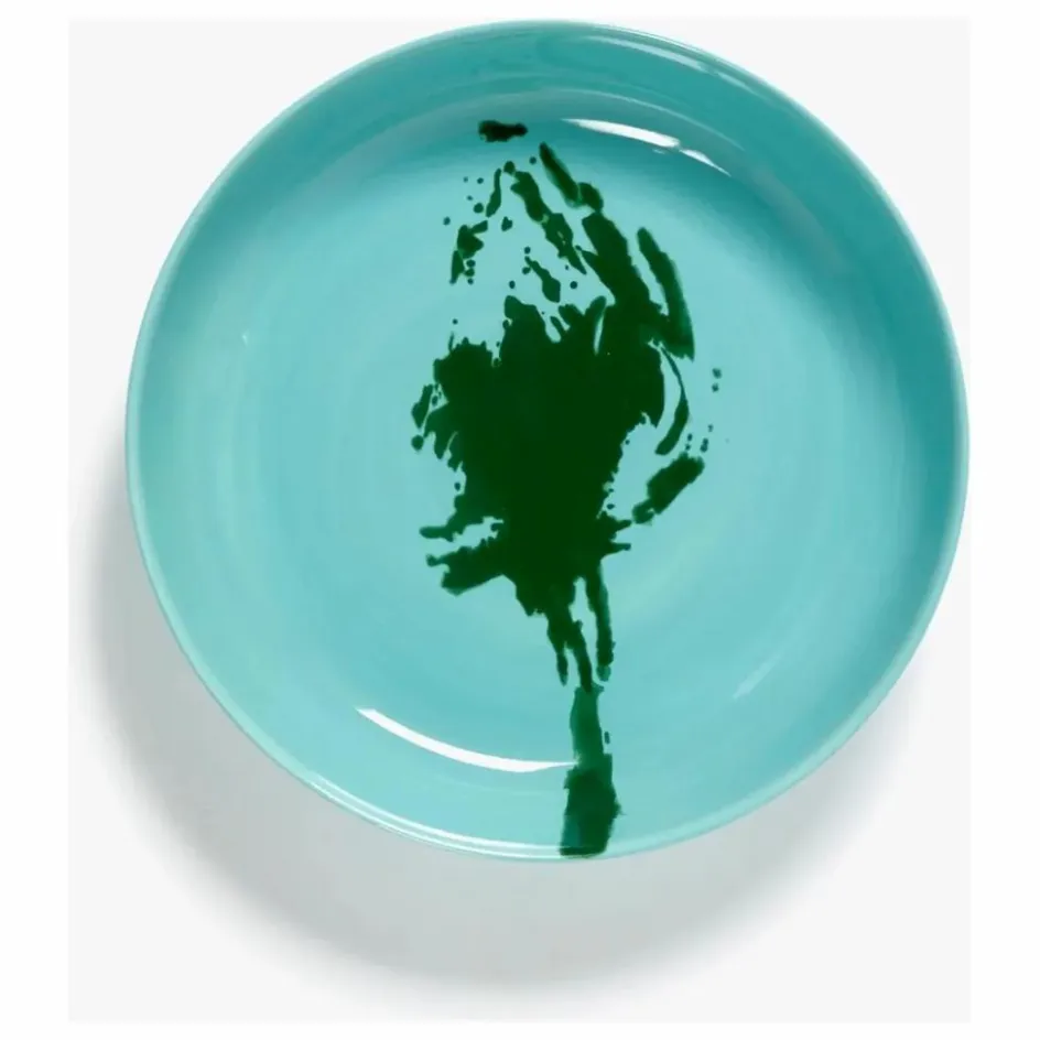 Clearance Serax Assiettes creuse Feast, Ottolenghi - Set de 2 | Bleu turquoise