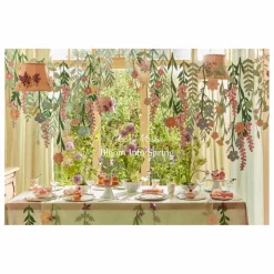 Meri Meri Assiettes florales printanières - Set de 8 ||Enfant Décoration De Fête