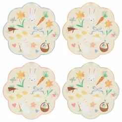 Enfant Meri Meri Décoration De Fête*Assiettes icône de Pâques - Set de 8 |