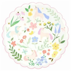 Online Assiettes Meadow Licornes - Set de 8 Enfant Décoration De Fête