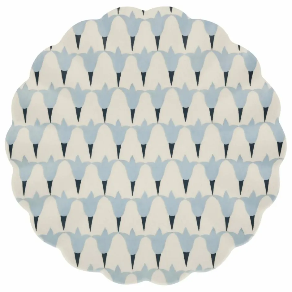 Meri Meri Assiettes réutilisables - x Molly Mahon - Set de 6|Enfant Vaisselle Enfant|Art De La Table