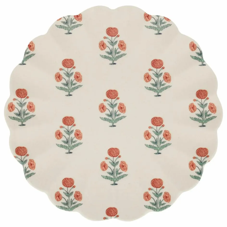 Meri Meri Assiettes réutilisables - x Molly Mahon - Set de 6|Enfant Vaisselle Enfant|Art De La Table