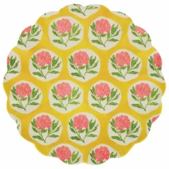 Meri Meri Assiettes réutilisables - x Molly Mahon - Set de 6|Enfant Vaisselle Enfant|Art De La Table