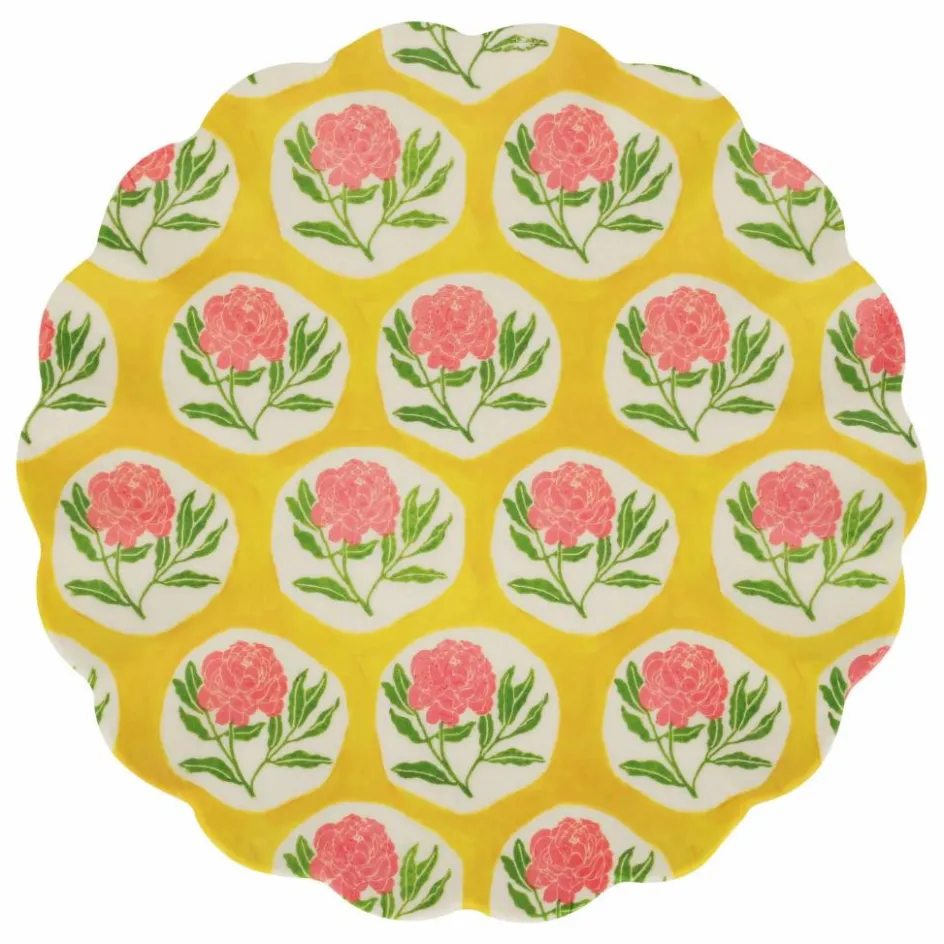 Meri Meri Assiettes réutilisables - x Molly Mahon - Set de 6|Enfant Vaisselle Enfant|Art De La Table