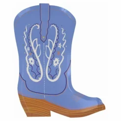 Meri Meri Assiettes Santiag Western - Set de 8|Enfant Décoration De Fête