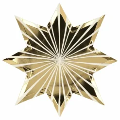 Meri Meri Assiettes étoiles es Belle Epoque - Set de 8 ||Enfant Décoration De Fête