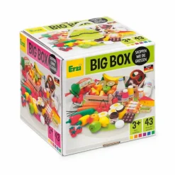 Erzi Assortiment marchande en bois - Set de 43| Cuisines, Marchandes