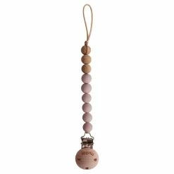 Sale Mushie Attache-tétine Eva | Blush
