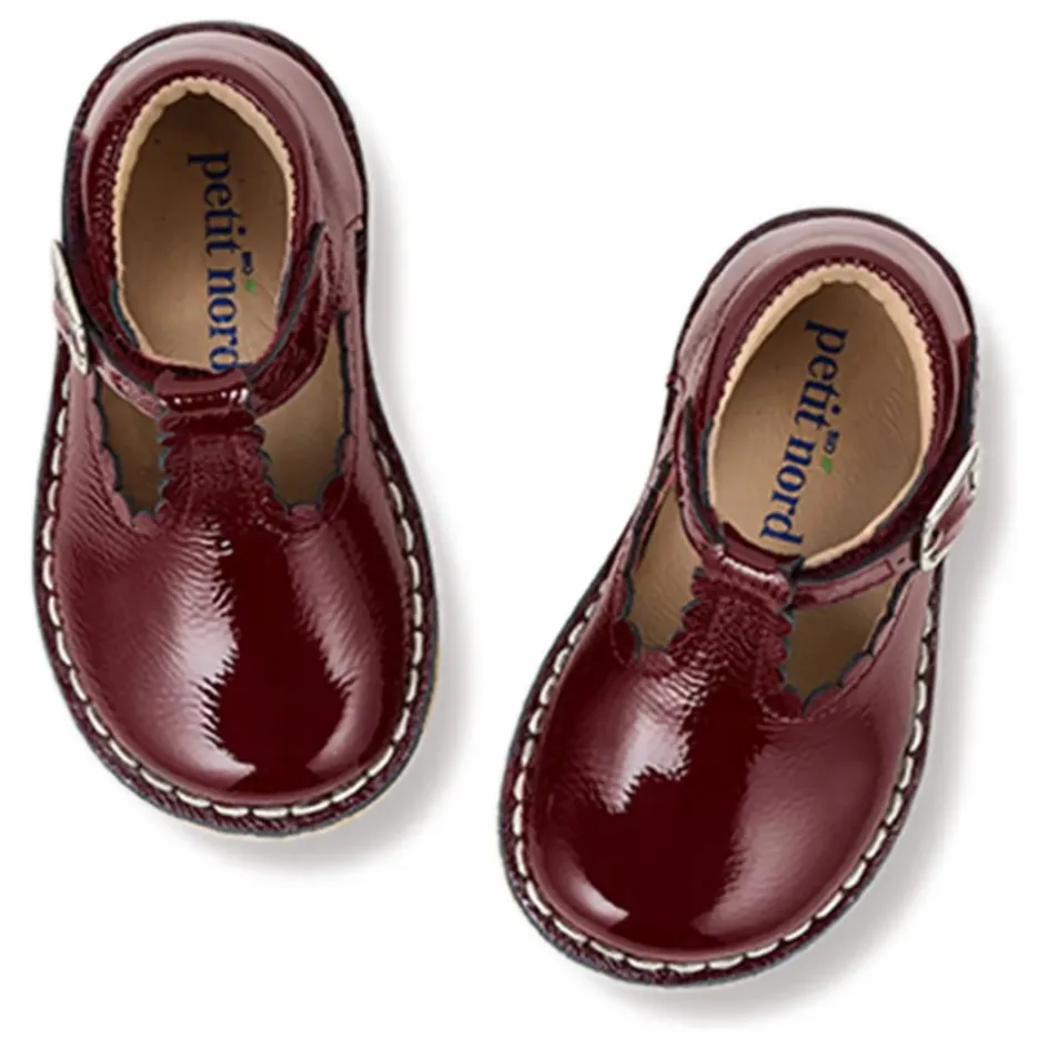 Enfant Petit Nord Ballerines|Ballerines*Babies T-Bar Scallop |