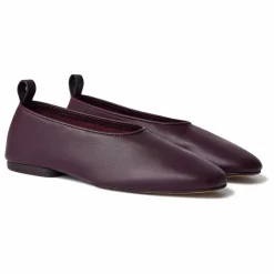 New Soeur Ballerines Bala Cuir | Lie de vin