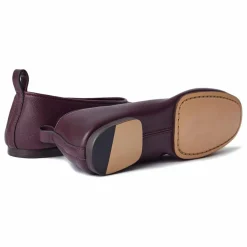 New Soeur Ballerines Bala Cuir | Lie de vin