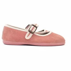 Hermosilla Ballerines Chaillot Daim ||Enfant Ballerines