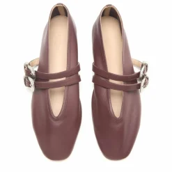 Clearance Ballerines Claudia Cuir | Femme Derbies, Mocassins, Ballerines