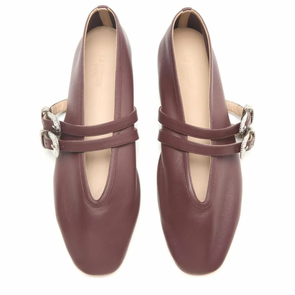 Clearance Ballerines Claudia Cuir | Femme Derbies, Mocassins, Ballerines