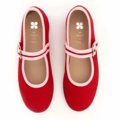New Hermosilla Ballerines Coquelicot | Rouge