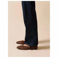 Socque Paris Ballerines Ginger Léopard ||Femme Derbies, Mocassins, Ballerines
