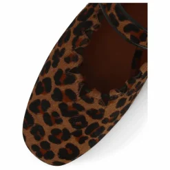Socque Paris Ballerines Ginger Léopard ||Femme Derbies, Mocassins, Ballerines