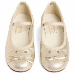 Bonpoint Ballerines Joie Cuir | Doré