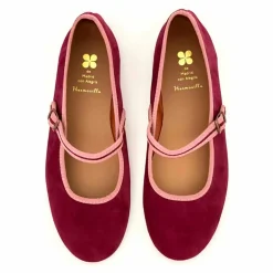 Femme Hermosilla Derbies, Mocassins, Ballerines*Ballerines La Muette Daim - Collection Femme |