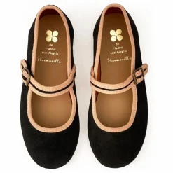 Outlet Hermosilla Ballerines Paris | Noir