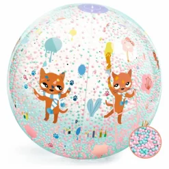 Djeco Ballon gonflable Chamalow Multicolore