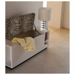 New Banc coffre Cameleon en bois laqué et velours tigre | Chaises, Tabourets, Bancs