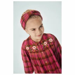 Louise Misha Bandeau Julie Carreaux Coton Bio ||Enfant Accessoires|Accessoires De Mode