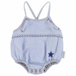 Piupiuchick Barboteuse Denim | Bleu jean