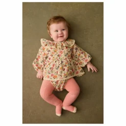 Enfant Louise Misha Bodies, Combinaisons|Combinaisons Et Bodies*Barboteuse India Fleurie Coton Bio |