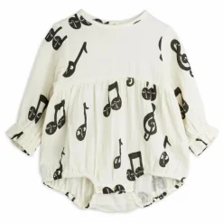 Mini Rodini Barboteuse Notes Coton Bio || Combinaisons Et Bodies|Bodies, Combinaisons