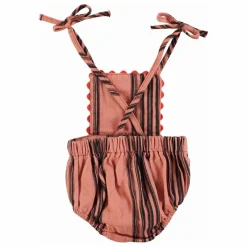 Discount Barboteuse Rayée Coton Bio | Enfant Bodies, Combinaisons|Combinaisons Et Bodies
