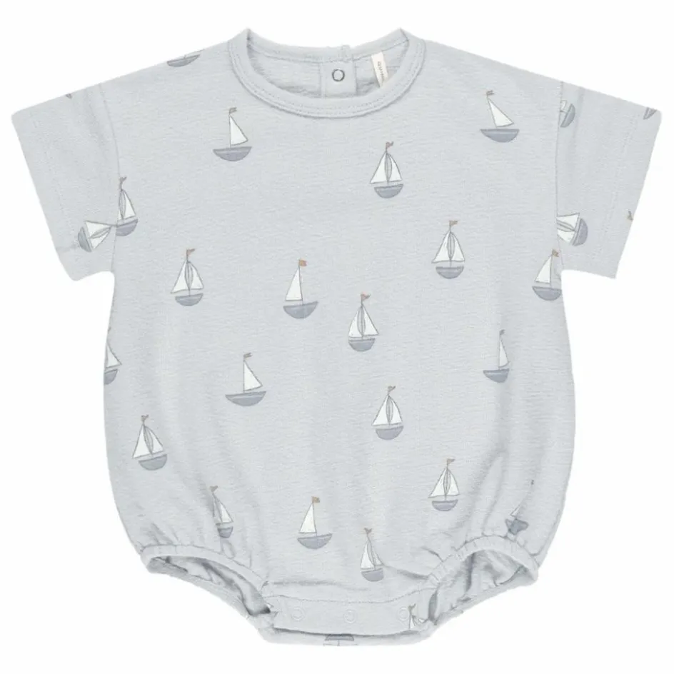 Hot Quincy Mae Barboteuse Voiliers | Bleu gris