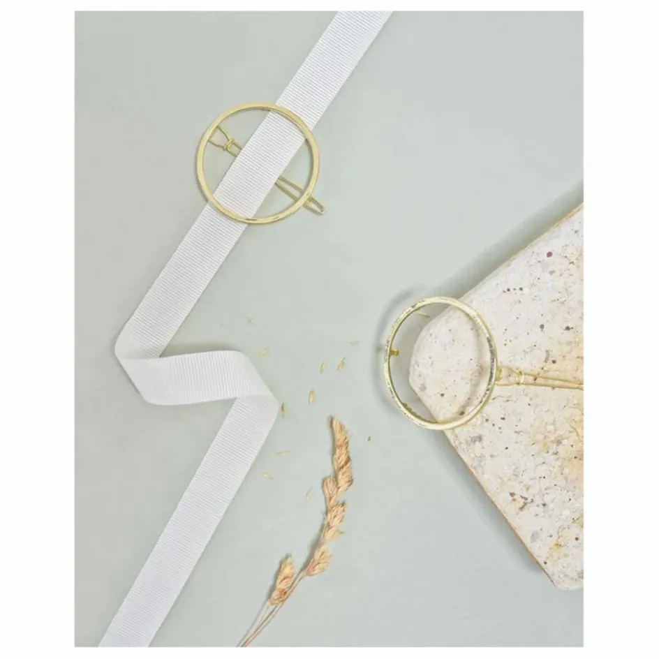 Femme Bachca Accessoires Cheveux|Accessoires De Mode*Barrette ronde Emma |