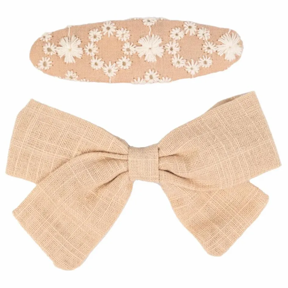Gentil Coquelicot Barrettes Cérémonie - Set de 2|Enfant Accessoires De Mode