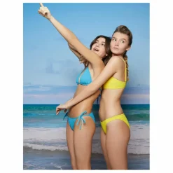 New Miska Paris Bas de Maillot de Bain Noué | Bleu