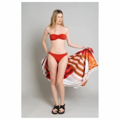 Smallable Woman Bas de Maillot Echancré Lisa | Brique