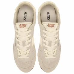 Autry Basket Windspin Low Bicolore Suède et Cuir ||Femme Baskets