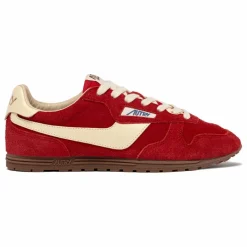 Autry Basket Windspin Low Bicolore Suède et Cuir ||Femme Baskets