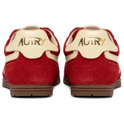 Autry Basket Windspin Low Bicolore Suède et Cuir ||Femme Baskets