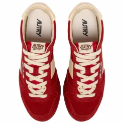 Autry Basket Windspin Low Bicolore Suède et Cuir ||Femme Baskets