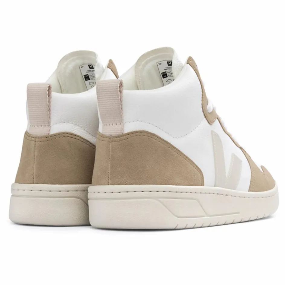 Outlet Veja Baskets Cuir V-15 | Sable