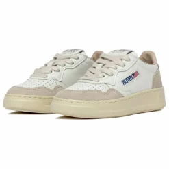 Sale Autry Baskets Kids Medalist Low Suède | Rose poudré
