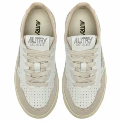 Sale Autry Baskets Kids Medalist Low Suède | Rose poudré